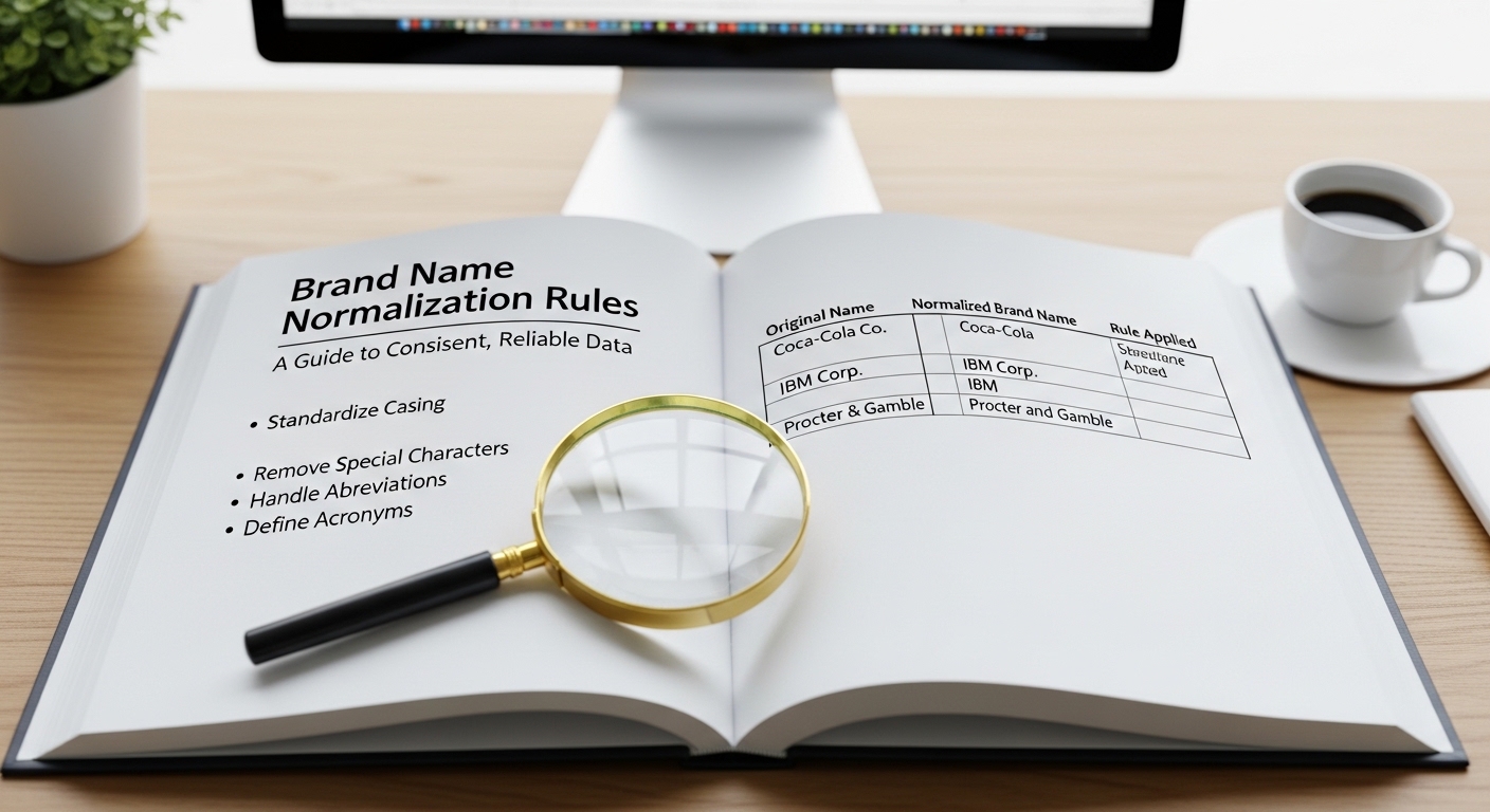 brand name normalization rules